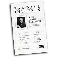 Randall Thompson : Mass of the Holy Spirit : SATB : Sheet Music : Randall Thompson