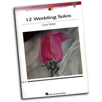 The Vocal Library : 12 Wedding Solos - Low Voice : Solo : Songbook & CD : 884088235345 : 1423436911 : 00001187