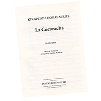 Jonathan Rathbone : La Cucaracha : SSAATTBB : Sheet Music : 98-EP77035
