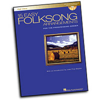 Various Composers : 15 Easy Folksong Arrangements - High Voice : Solo : Songbook & CD : 073999973921 : 0634077279 : 00740268
