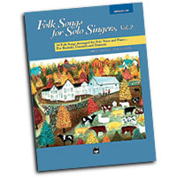 Jay Althouse : Folk Songs for Solo Singers, Vol. 2 - Medium Low : Solo : Songbook & CD : 038081136523  : 00-16305