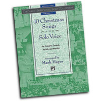 Mark Hayes : The Mark Hayes Vocal Solo Collection: 10 Christmas Songs for Solo Voice - Medium High : Solo : Songbook & CD : 038081170862  : 00-18918