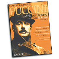Giacomo Puccini : Cantolopera - Arias for Soprano Vol. 2 : Solo : Songbook & CD : Giacomo Puccini : 884088252373 : 50486758