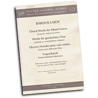 Lajos Bardos : Songs For Various Occaisions : SATB : Songbook : Lajos Bardos : 50490059