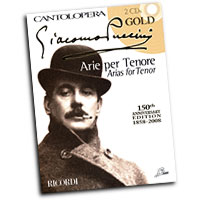 Giacomo Puccini : Arias For Tenor : Solo : Songbook & 2 CDs : Giacomo Puccini : 884088413361 : 50486995