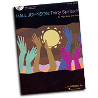 Hall Johnson : Thirty Spirituals - High Voice : Solo : Songbook & CD : 884088093341 : 1423415914 : 50486340