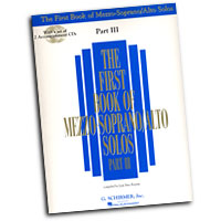 Joan Frey Boytim : The First Book Of Mezzo-Soprano / Alto Solos Part III : Solo : Songbook & CD :  : 073999968699 : 0634098683 : 50485889