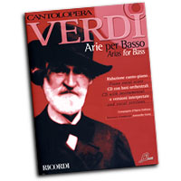 Giussepi Verdi : Cantolopera - Arias for Bass : Solo : Songbook & CD : Giuseppe Verdi : 884088282325 : 50486840