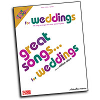 Various Arrangers : Great Songs for Weddings : Solo : Songbook : 884088140717 : 1575609568 : 02501006