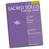 Joan Frey Boytim (editor) : Sacred Solos for All Ages - High Voice : Solo : Songbook : 073999546712 : 0634048503 : 00740199