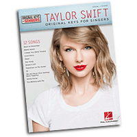 Taylor Swift : Original Keys for Singers : Solo : Songbook : 888680050320 : 1495012670 : 00142702