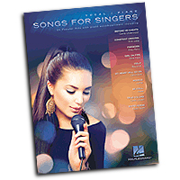 Various Arrangers : Songs for Singers : Solo : Songbook : 884088991906 : 1480383112 : 00125528