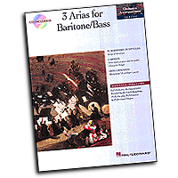 Various : 3 Arias for Baritone/Bass : Solo : 01 Songbook & 1 CD :  : 073999589955 : 0793568935 : 00740061