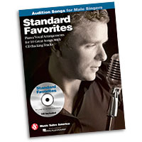 Standard Favorites : Audition Songs for Male Singers : Solo : Songbook & CD : 884088469382 : 1423489500 : 14037454